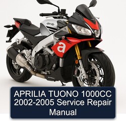 2002-2005 Aprilia Tuono 1000CC Service Repair Workshop Manual PDF