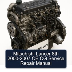 2000-2007 Mitsubishi Lancer 8TH - CE CG Service Repair Workshop Manual PDF