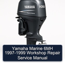1997-1999 Yamaha Marine 6MH Service Repair Workshop Manual PDF