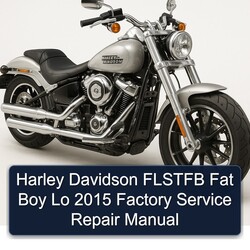 2015 Harley Davidson Flstfb Fat Boy Lo Service Repair Workshop Manual PDF