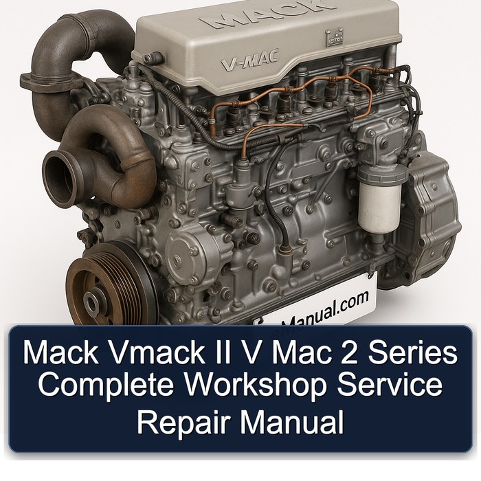 Mack Vmack II V Mac 2 Series Service Repair Workshop Manual PDF