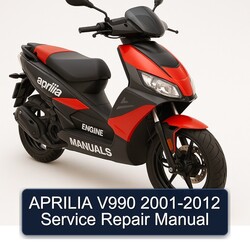 2001-2012 Aprilia V990 Service Repair Workshop Manual PDF