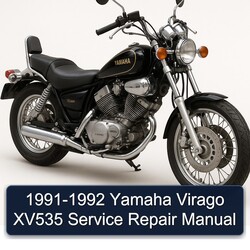 1991-1992 Yamaha Virago XV535 Service Repair Workshop Manual PDF