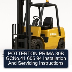 Potterton Prima 30B Gcno.41 605 94 Installation Servicing Service Repair Workshop Manual PDF