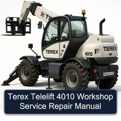 Terex Telelift 4010 Service Repair Workshop Manual PDF