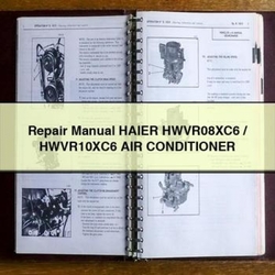 Haier Hwvr08xc6 / Hwvr10xc6 AIR Conditioner Service Repair Workshop Manual PDF