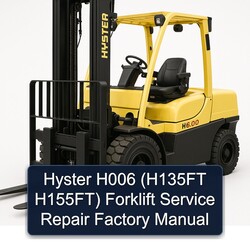 Hyster H006 (h135ft H155ft) Forklift Service Repair Workshop Manual PDF