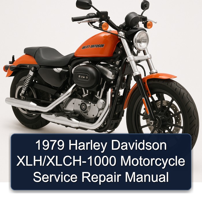 1979 Harley Davidson Xlh/xlch-1000 Motorcycle Service Repair Workshop Manual PDF