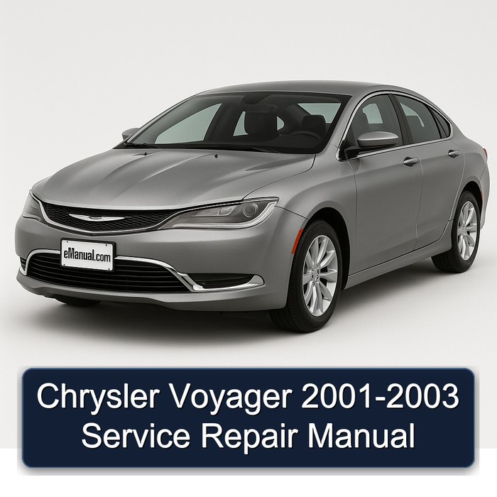 2001-2003 Chrysler Voyager Service Repair Workshop Manual PDF