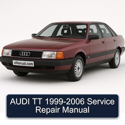 1999-2006 Audi TT Service Repair Workshop Manual PDF