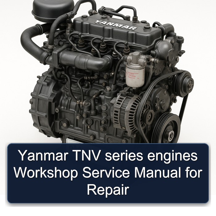 Yanmar TNV Series Engines Service Repair Workshop Manual PDF