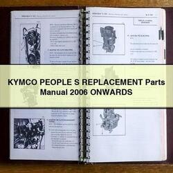 2006 Kymco People S Replacement Parts Onwards Catalog PDF
