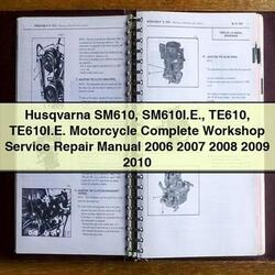 2006-2010 Husqvarna SM Models SM610 Sm610i.e. TE610 Te610i.e. Motorcycle Service Repair Workshop Manual PDF