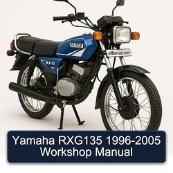 1996-2005 Yamaha RXG135 Service Repair Workshop Manual PDF