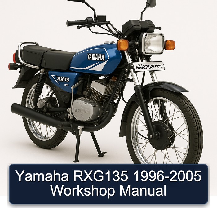 1996-2005 Yamaha RXG135 Service Repair Workshop Manual PDF