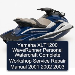 2001-2003 Yamaha XLT1200 Waverunner Personal Watercraft Service Repair Workshop Manual PDF