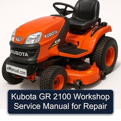 Kubota GR 2100 Service Repair Workshop Manual PDF