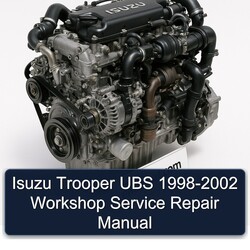 1998-2002 Isuzu N Series Trooper UBS Service Repair Workshop Manual PDF