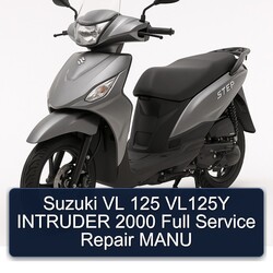 2000 Suzuki Intruder VL 125 VL125Y Manu Service Repair Workshop Manual PDF
