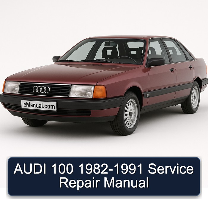 1982-1991 Audi 100 Service Repair Workshop Manual PDF
