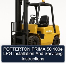 Potterton Prima 50 100E LPG Installation Servicing Service Repair Workshop Manual PDF