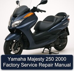 2000 Yamaha Majesty Service Repair Workshop Manual PDF