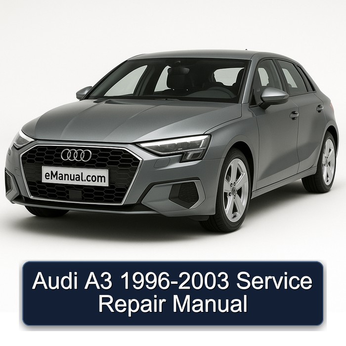 1996-2003 Audi A3 Service Repair Workshop Manual PDF
