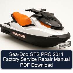 2011 SEA-DOO GTS PRO Service Repair Workshop Manual PDF