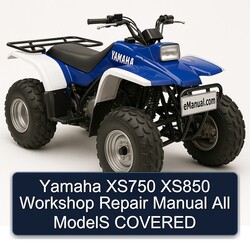 Yamaha XS Models XS750 XS850 All Covered Service Repair Workshop Manual PDF