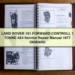 1977 Land Rover 101 Forward Controll 1 Tonne 4x4 Onward Service Repair Workshop Manual PDF