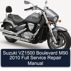 2010 Derbi Boulevard Suzuki VZ1500 M90 Service Repair Workshop Manual PDF