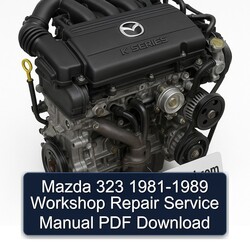 1981-1989 Mazda 121 Service Repair Workshop Manual PDF