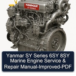 Yanmar SY Series 6SY 8SY Marine Engine -improved Service Repair Workshop Manual PDF