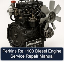 Perkins RE 1100 Diesel Engine Service Repair Workshop Manual PDF