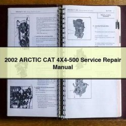 2002 Arctic CAT 4X4-500 Service Repair Workshop Manual PDF