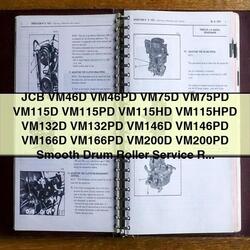 JCB Vm46d, Vm46pd, Vm75d, Vm75pd, Vm115d, Vm115pd, Vm115hd, Vm115hpd, Vm132d, Vm132pd, Vm146d, Vm146pd, Vm200d, Service Repair Workshop Manual PDF