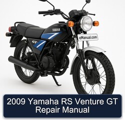 2009 Yamaha GT RS Venture Service Repair Workshop Manual PDF