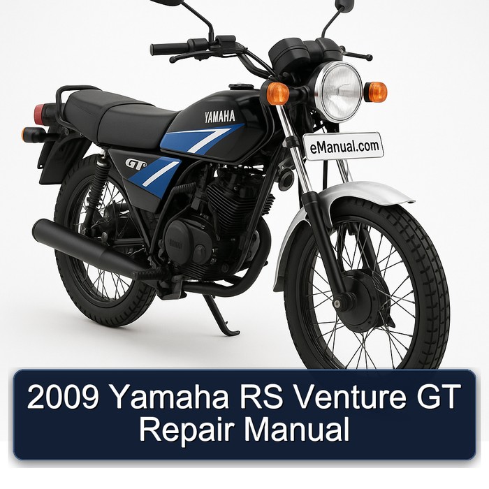 2009 Yamaha GT RS Venture Service Repair Workshop Manual PDF