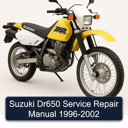 1996-2002 Suzuki DR Series DR650 Service Repair Workshop Manual PDF