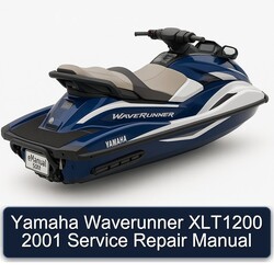 2001 Yamaha Waverunner XLT1200 Service Repair Workshop Manual PDF