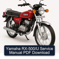 Yamaha RX Models Rx-500/u Service Repair Workshop Manual PDF