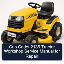 Cub Cadet 2185 Tractor Service Repair Workshop Manual PDF