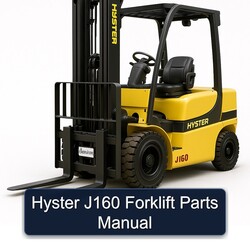 Hyster J160 Forklift Parts Catalog PDF