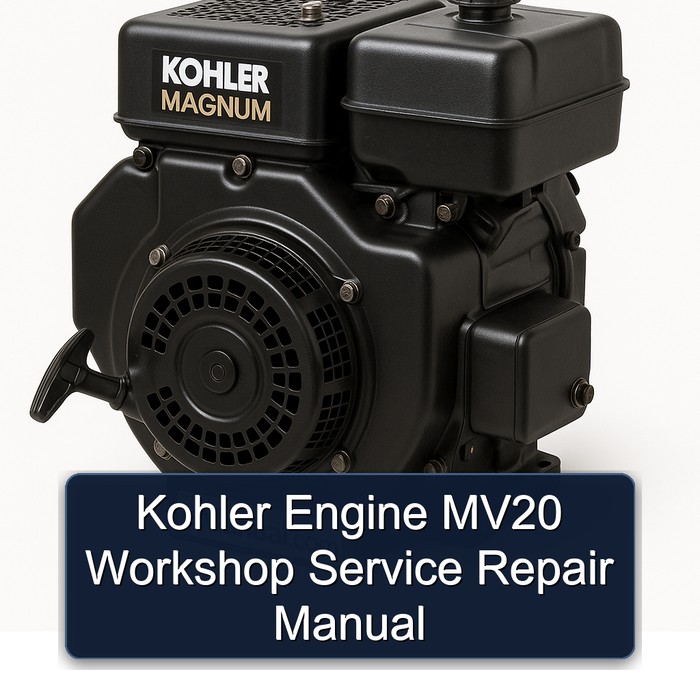 Kohler Magnum Models Engine MV20 Service Repair Workshop Manual PDF