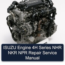 Isuzu N Series Engine 4H NHR NKR NPR Service Repair Workshop Manual PDF