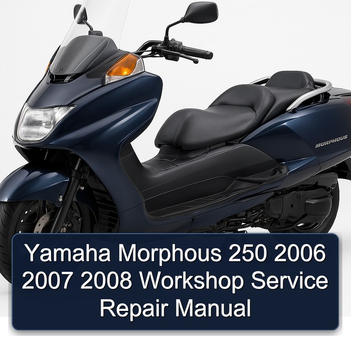 2006-2008 Yamaha Morphous CP250 250 Service Repair Workshop Manual PDF