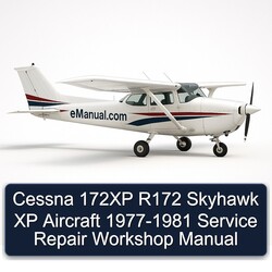 1977-1981 Cessna 172XP R172 Skyhawk XP Aircraft Service Repair Workshop Manual PDF