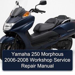 2006-2008 Yamaha Morphous CP250 250 Service Repair Workshop Manual PDF