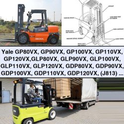 Yale Gp80vx-gp120vx, Glp80vx-glp120vx, Gdp80vx-gdp120vx Forklift Truck Service Repair Workshop Manual PDF