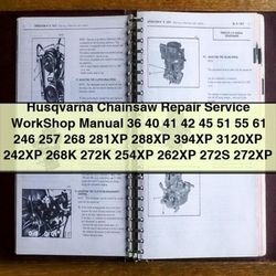 Datsun Tune Up Workshop Repair & Servic Husqvarna Chainsaw Service Manual PDF